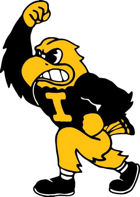 Iowa hawkeye mascot